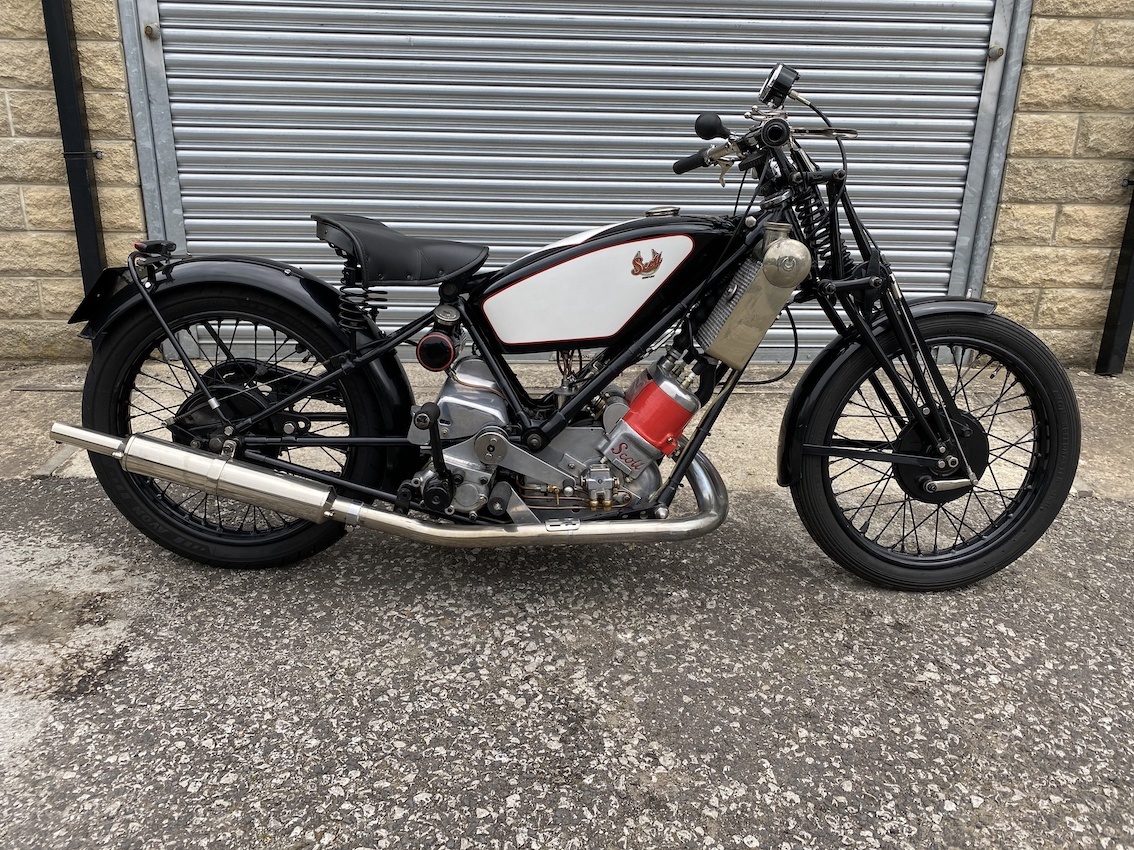 Scott Flying Squirrel Motorcycle at auction